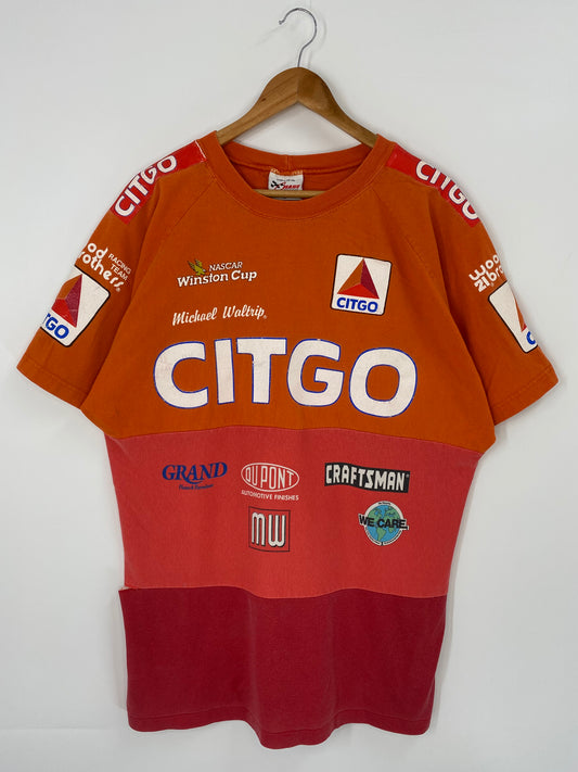 1996 CITGO Made in USA Size XL Vintage Racing T-Shirts / K3914