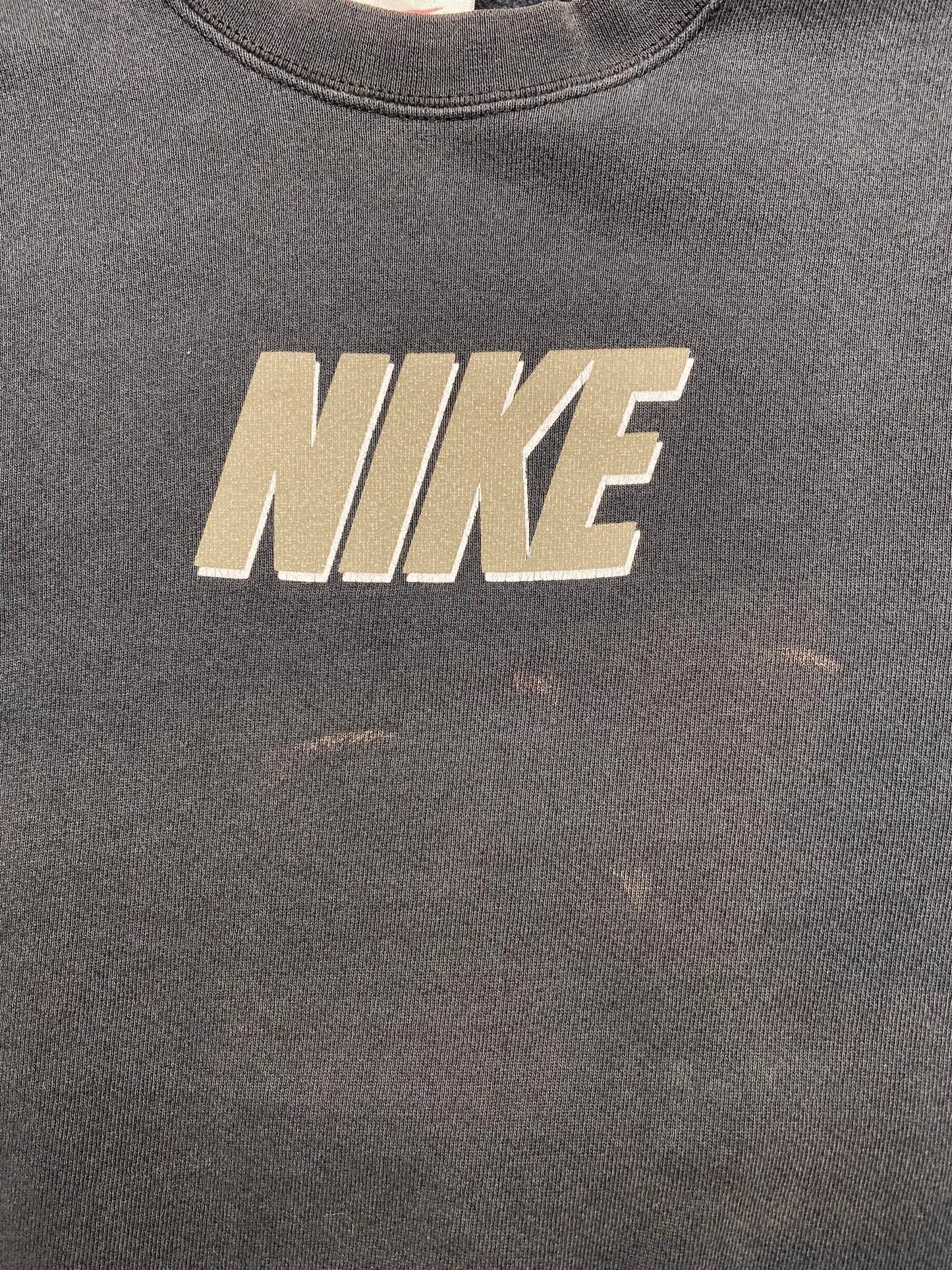 90’s NIKE Logo Made in USA Size M Vintage Sweat-Shirt / 5574