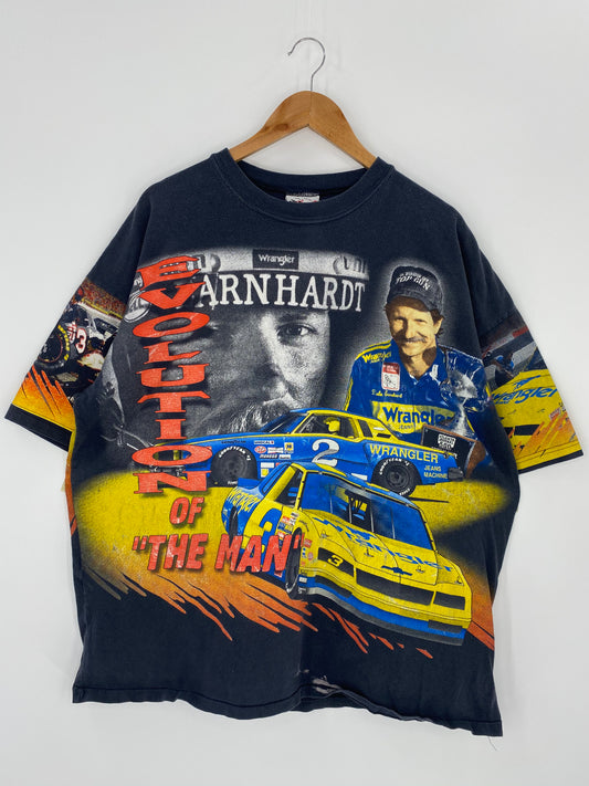 90’s NASCAR DALE EARNHARDT WINSTON CUP Made in USA Size XXL Vintage Racing T-shirt / 8493