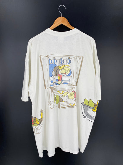 90's DISNEY SNOW WHITE Made in USA Size One Size (Approx. XXL) Vintage T-shirt / K9311
