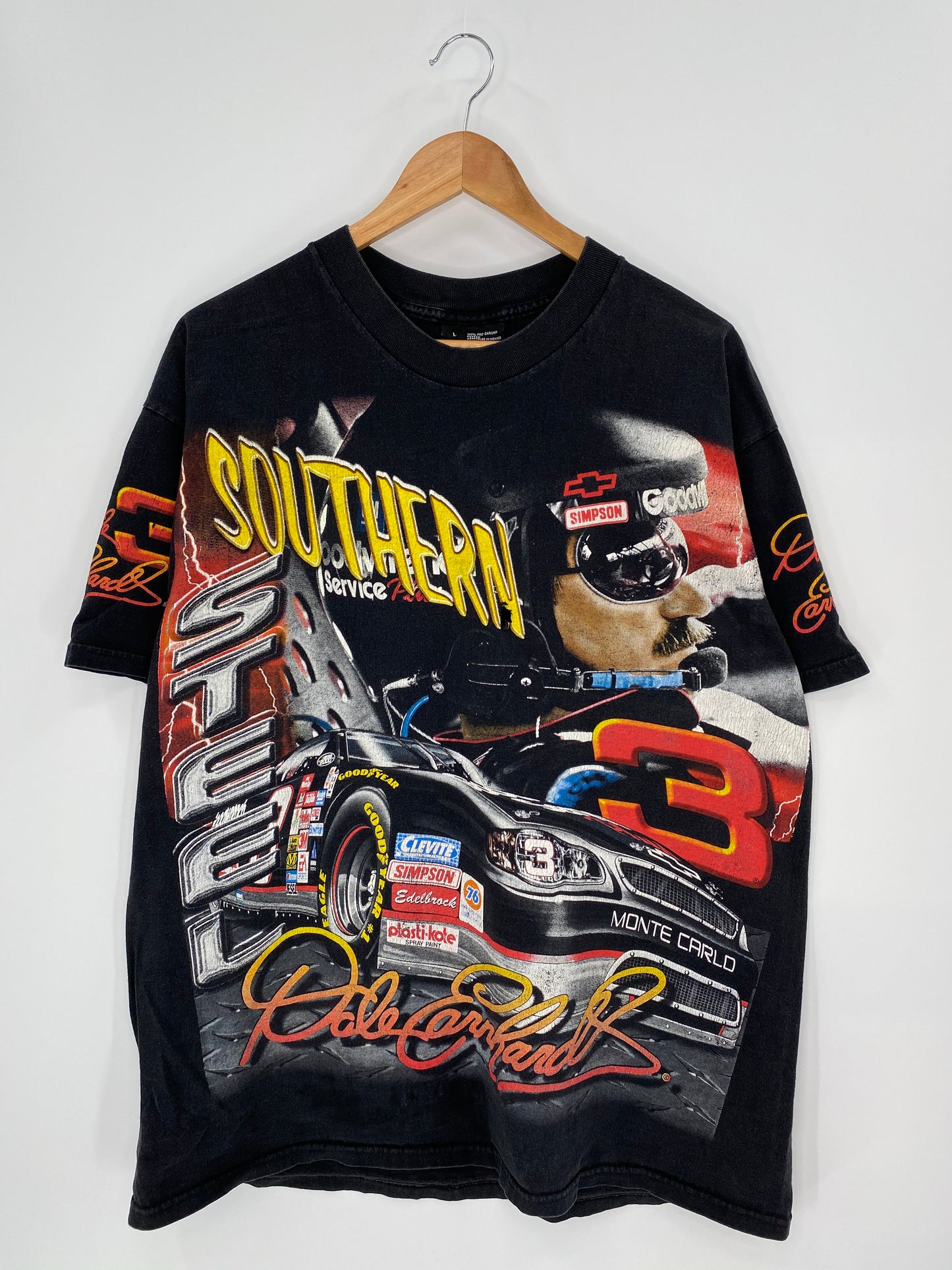 2000 NASCAR Size L Vintage Racing T-shirt / 8963