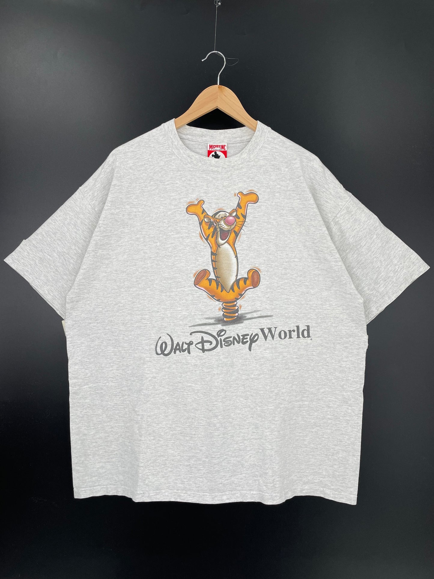 90’s DISNEY TIGGER Made in USA Size XXL Vintage T-Shirts / E1970T