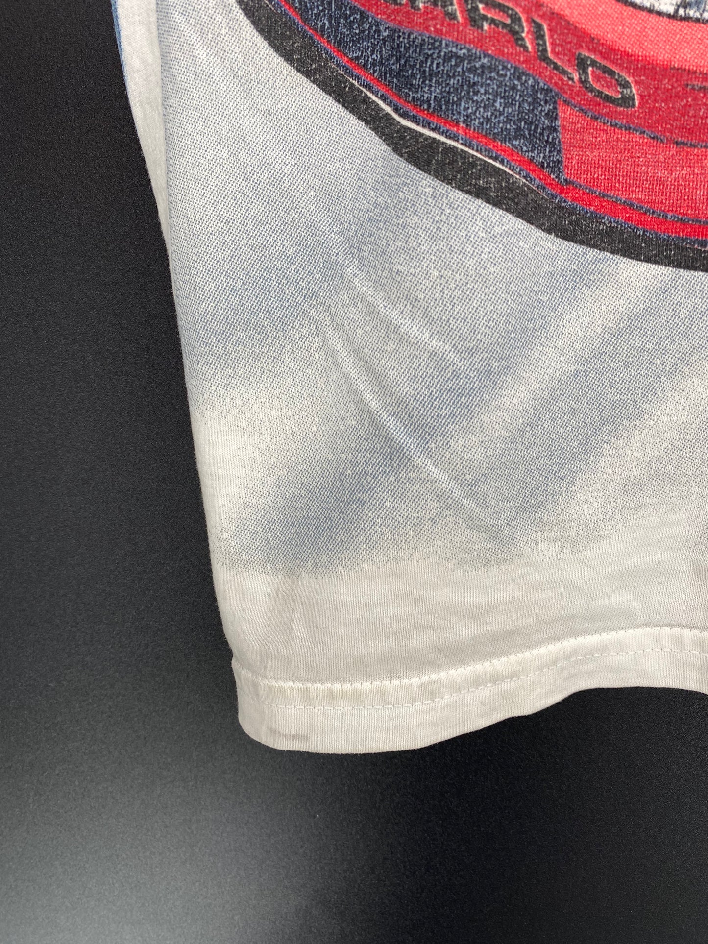 1997 DU PONT NASCAR  Made in USA Size L Vintage Racing T-shirt / 9455