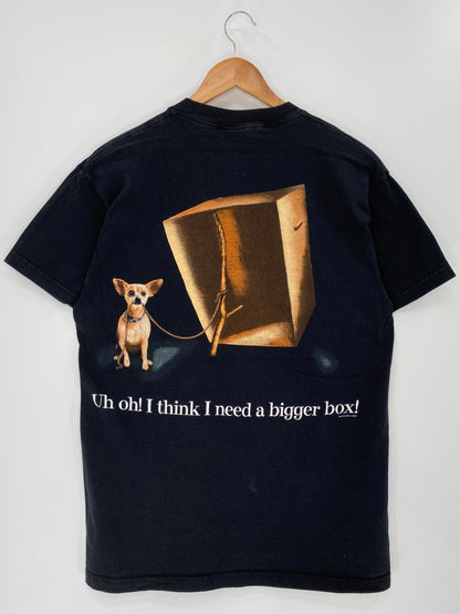 1998’ TACO BELL CORP CHIHUAHUA  Made in USA Size M Vintage T-Shirt / 9986