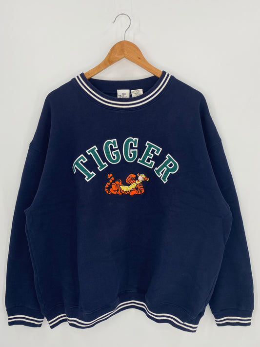 Vintage DISNEY TIGGER Size XL Sweat-Shirt / k1103