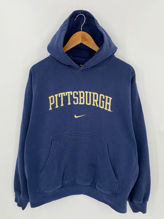 90’s NIKE PITTSBURGH Size M Vintage Hoodie Sweat-shirt / 6515