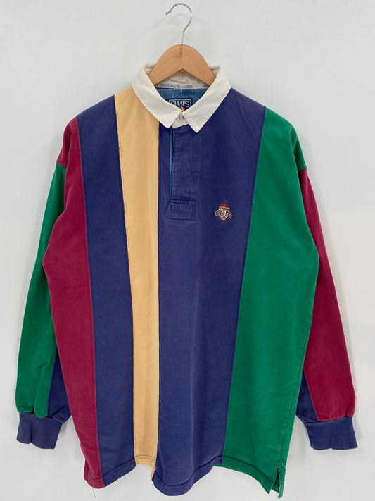 90's Chaps Ralph Lauren Size L Vintage Rugby-Shirts / K2655
