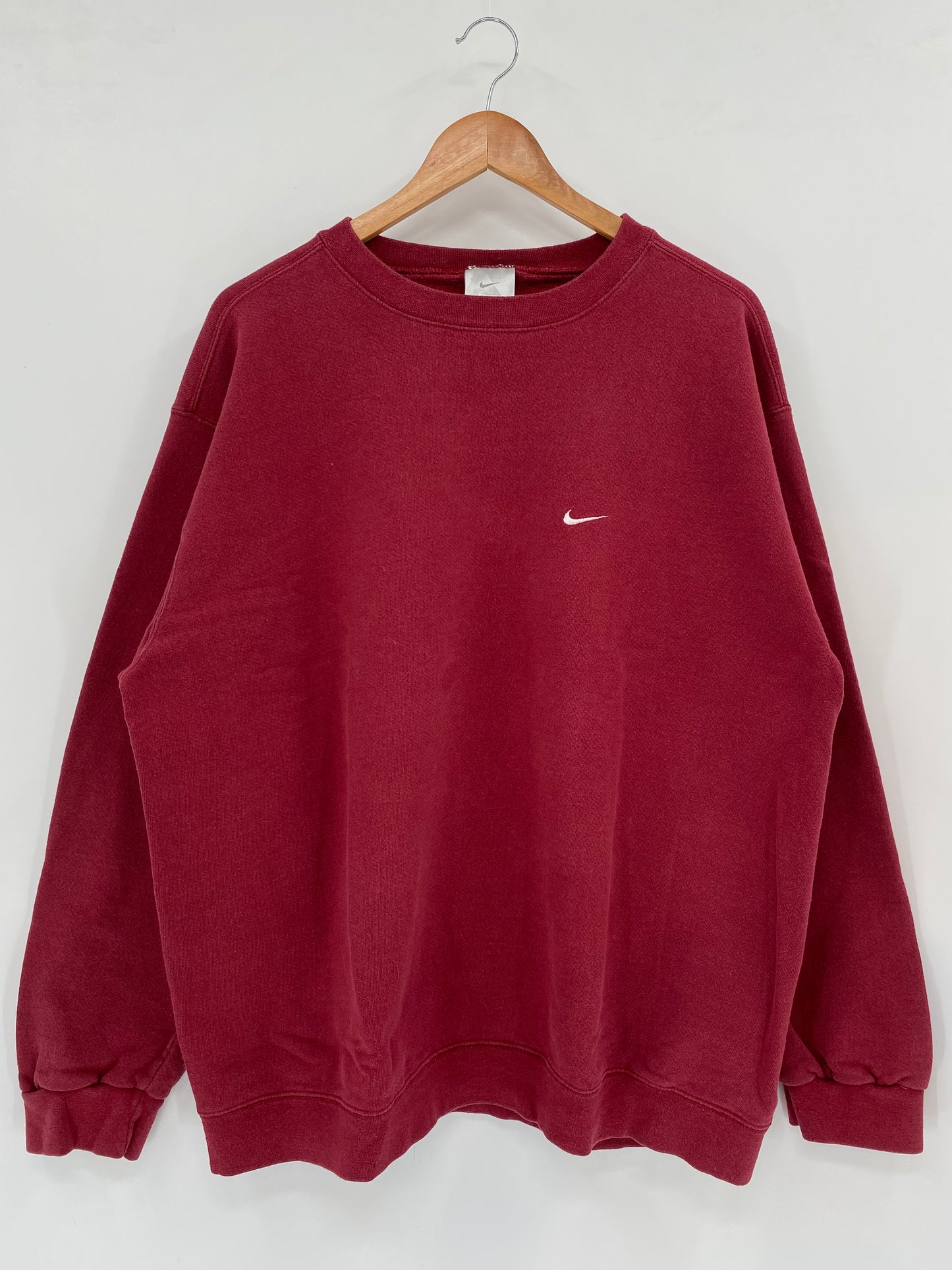 90's NIKE MINI SWOOSH Size XL Vintage Sweat-shirt / k1981