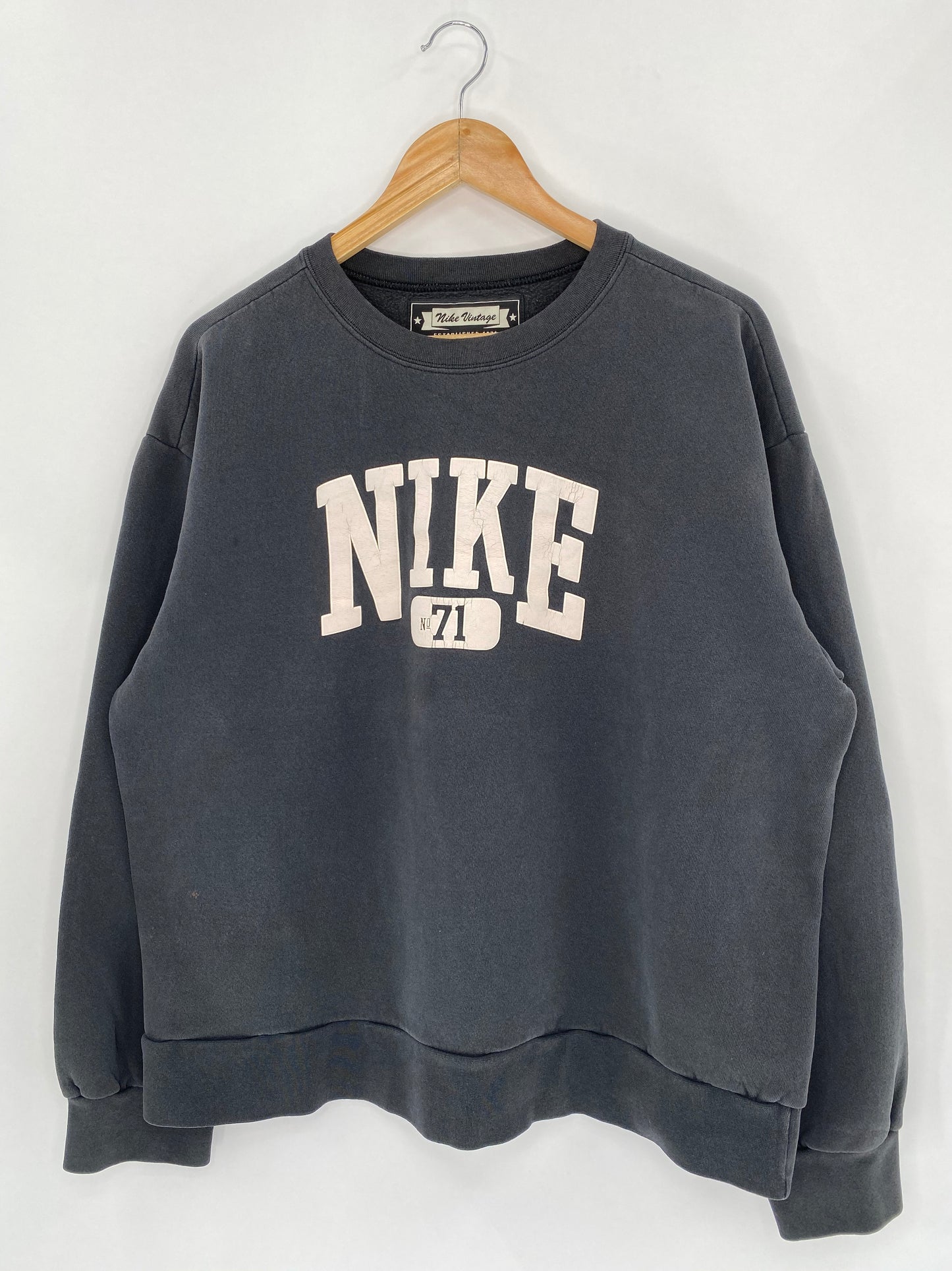 90’s NIKE Size L Vintage Sweat-Shirt / 5694