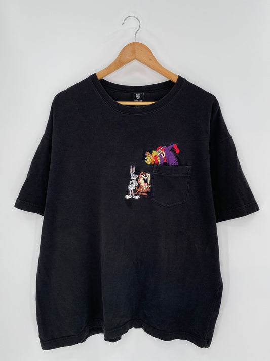 1997 LOONEY TUNES Size XL Vintage T-Shirt / K7113