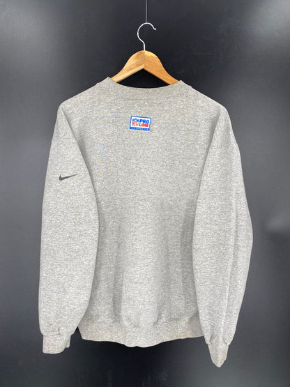 90’s NIKE RAIDERS Made in USA Size M Vintage NFL Sweat-shirt / 7913