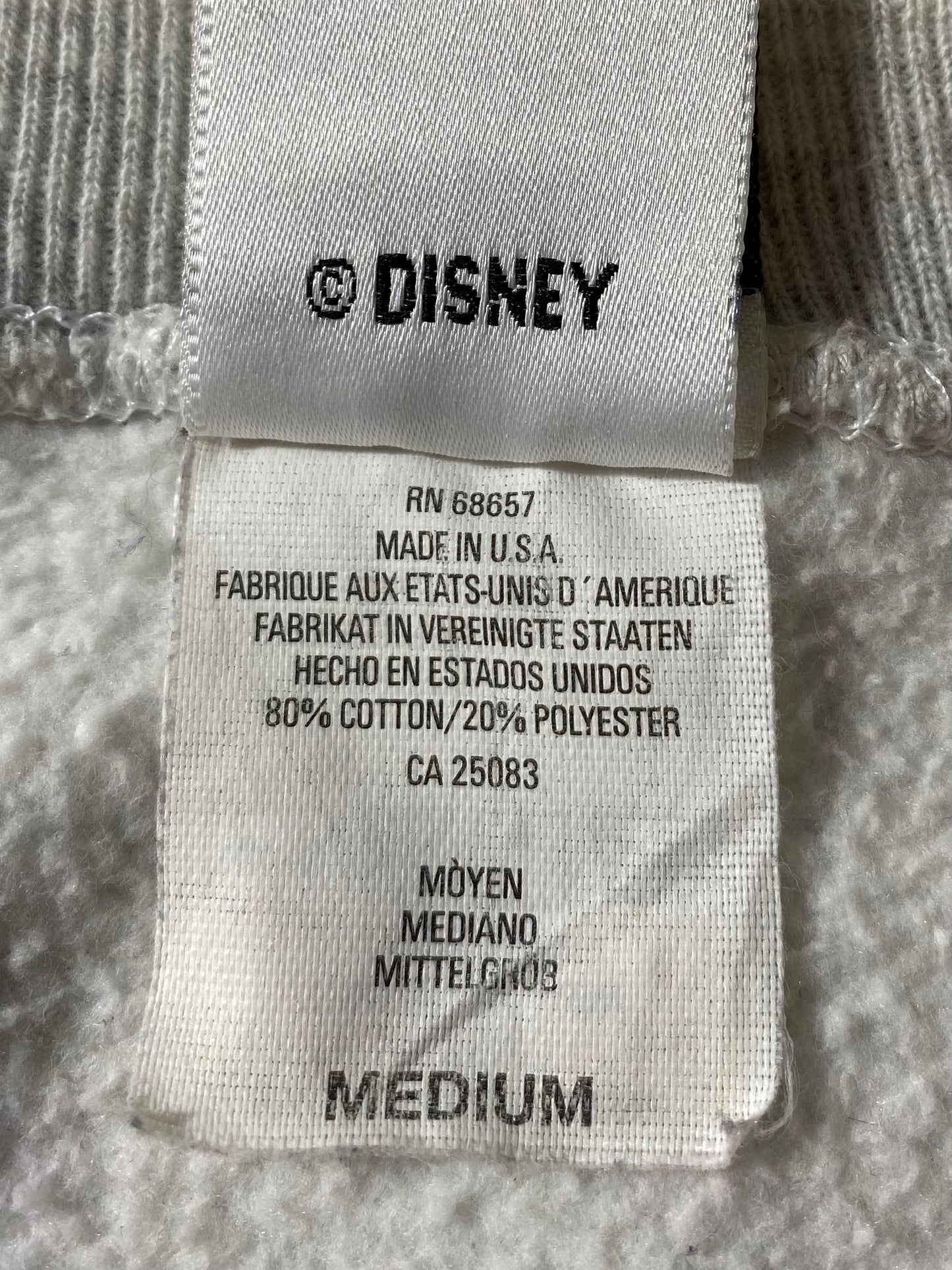 00' DISNEY MICKEY Made in USA Size M Vintage Sweat-shirt / 8086