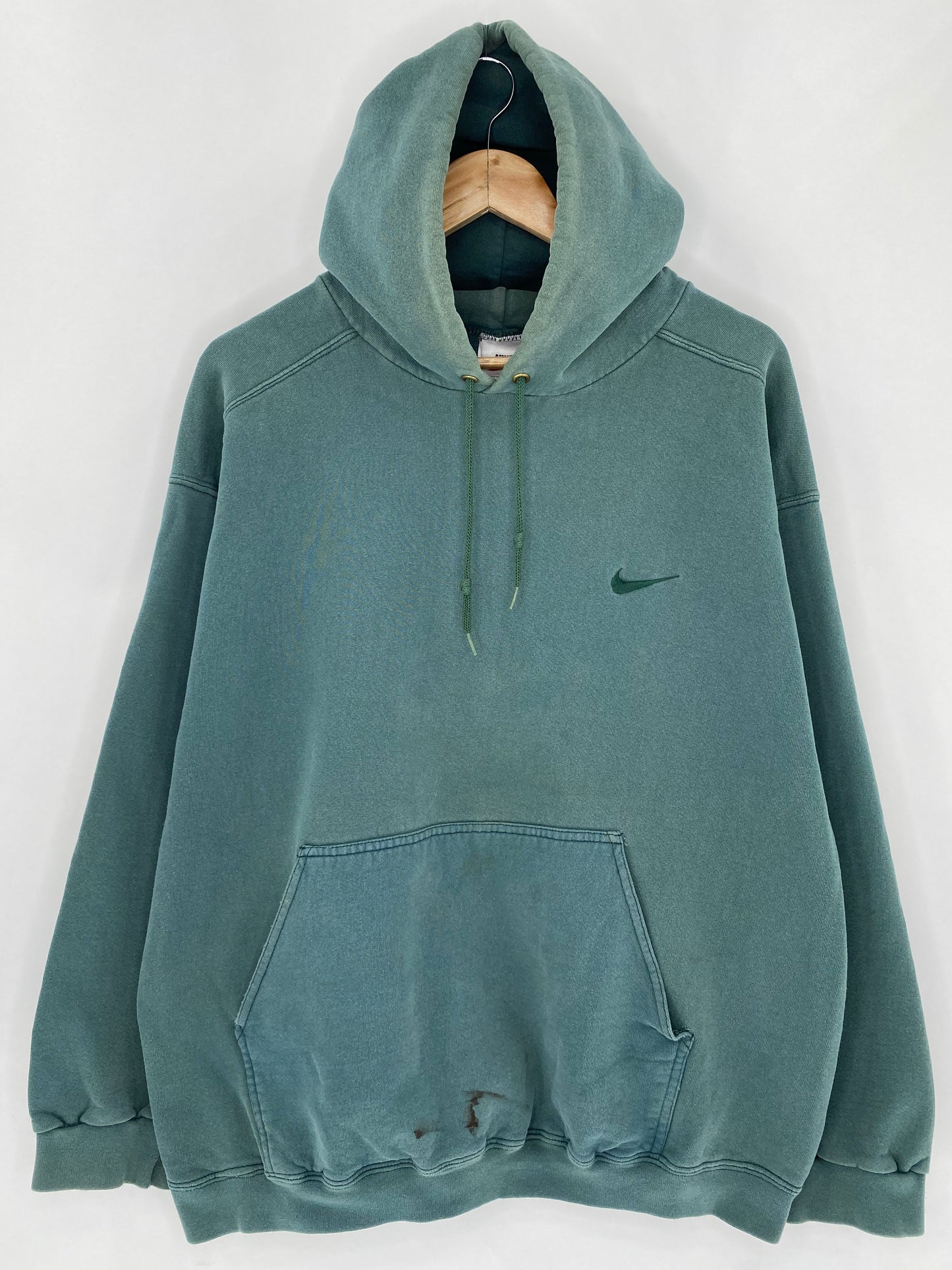90’s NIKE MIni Swoosh Size L Vintage Hoodie Sweat - Shirts / 5858