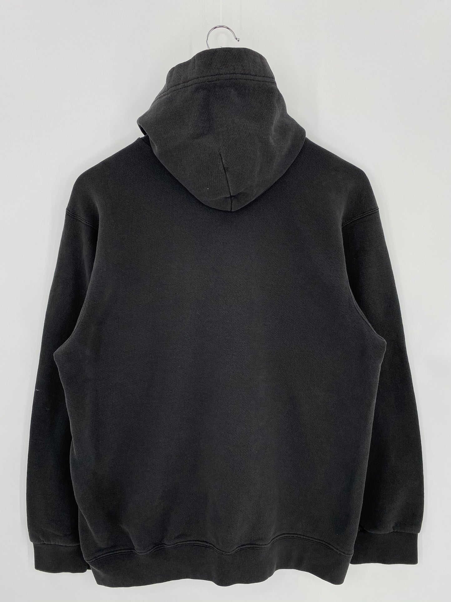 90’s NIKE Center Swoosh Damage Repaired Size M Vintage Hoodie Sweat-shirt / 6756
