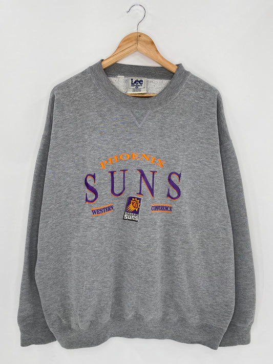 90's PHOENIX SUNS Size XL Vintage NBA Sweat-Shirt / 5765