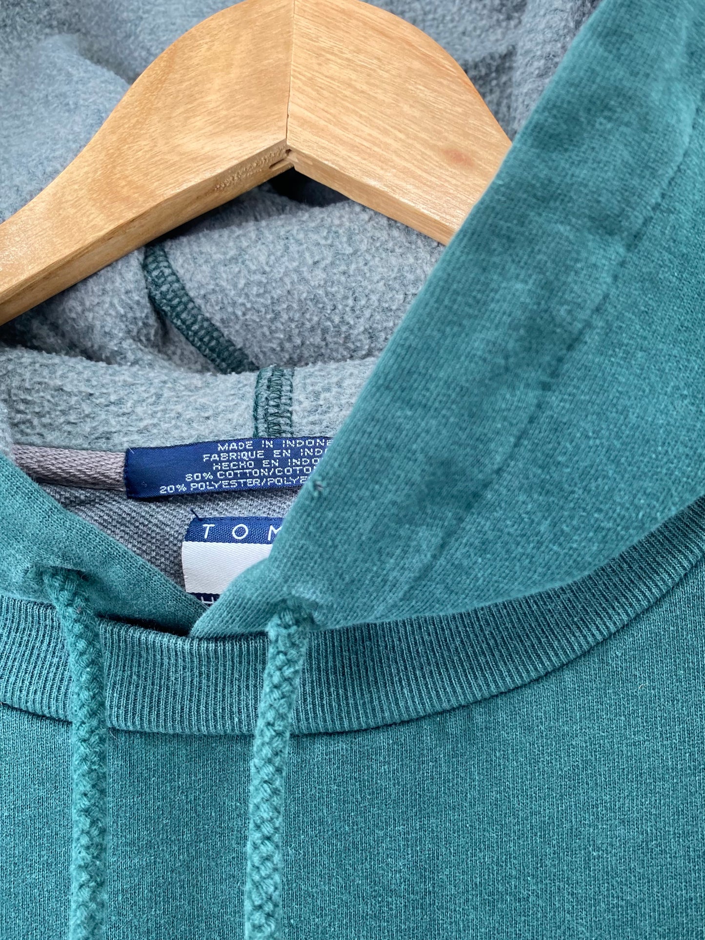 TOMMY HILFIGER Size L Vintage Hoodie Sweat-shirt / 9026