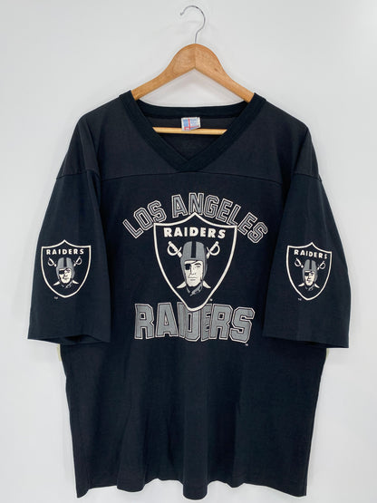 90's LOS ANGELES RAIDERS  Made in USA Size XL Vintage NFL T-Shirt /9965