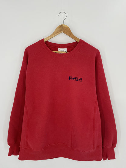 90's FERRARI Made in USA Size XL Vintage Sweat-shirt / K6293