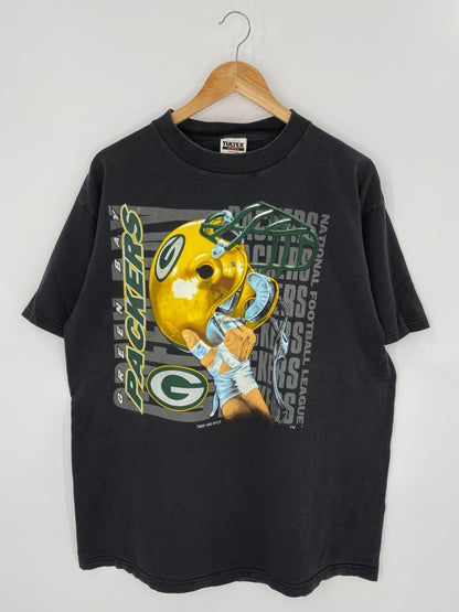 1995 PACKERS Size XL Vintage NFL T-shirt  / 7394