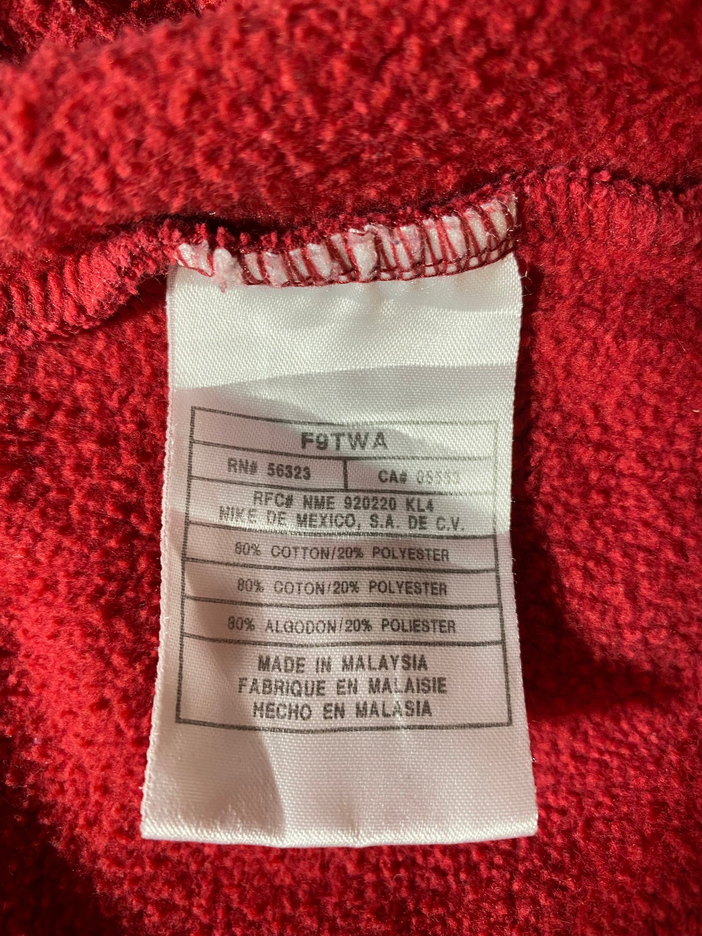 00' NIKE Size XXL Vintage Sweat-Shirt / K3382