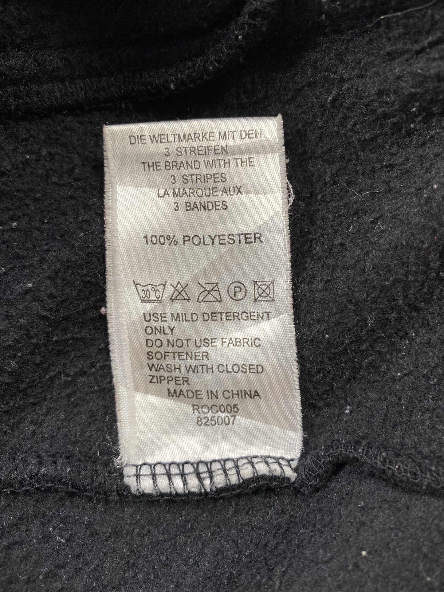 90's ADIDAS  Size L Vintage Half-Zip Fleece Jacket / A7948