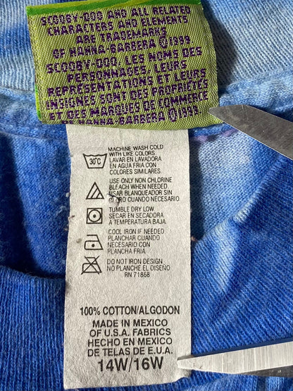 1999 SCOOPY-DOO Size XL Vintage T-shirt /  K8747
