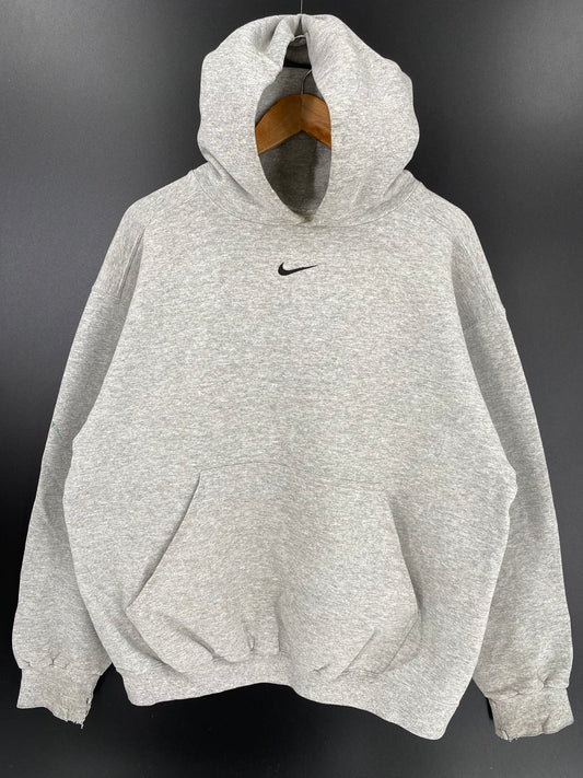 90's  NIKE CENTER SWOOSH Made in USA Size XL Vintage Hoodie Sweat-Shirts / k719