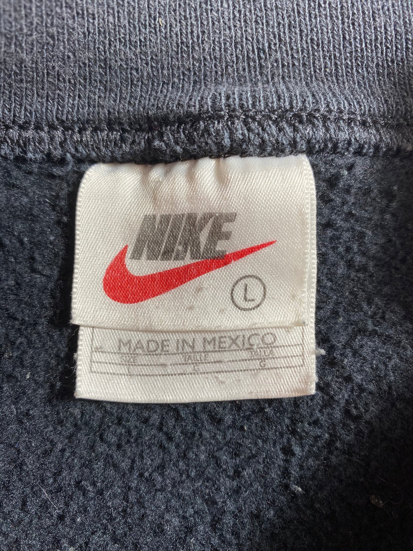 90’s NIKE Mini Swoosh Size L Vintage Sweat-shirt  / 7877