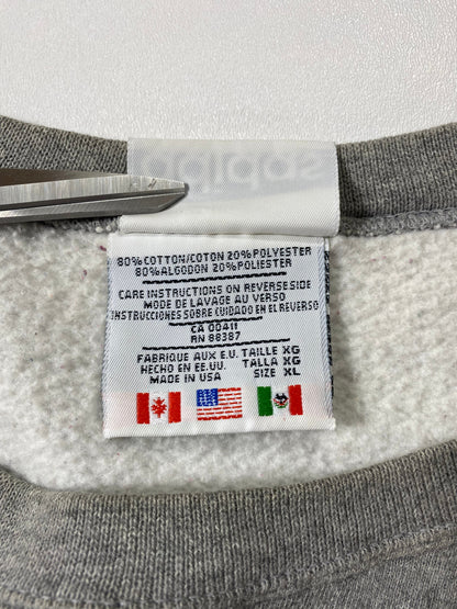 90’s ADIDAS Made in USA Size XL Vintage Sweat-Shirt / K7357