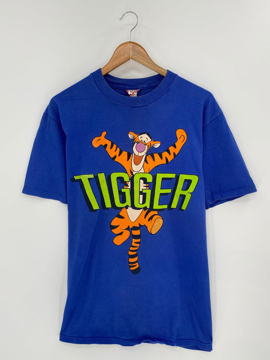 90's DISNEY TIGGER Made in USA Size L Vintage T-Shirt / K9483
