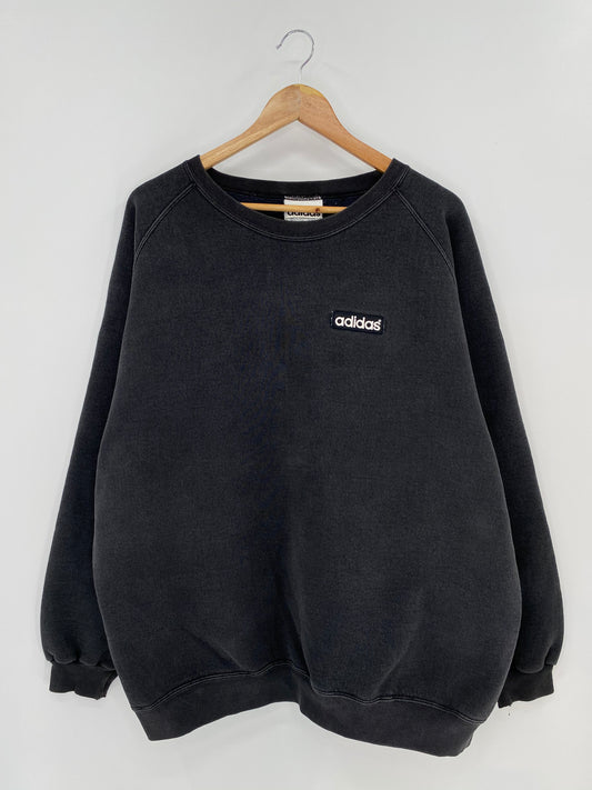 90's ADIDAS Made in USA Size XXL Vintage Sweat-shirt / 8422