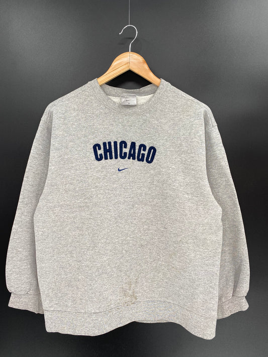90’s NIKE CHICAGO Size M Vintage Sweat-shirt / 7947