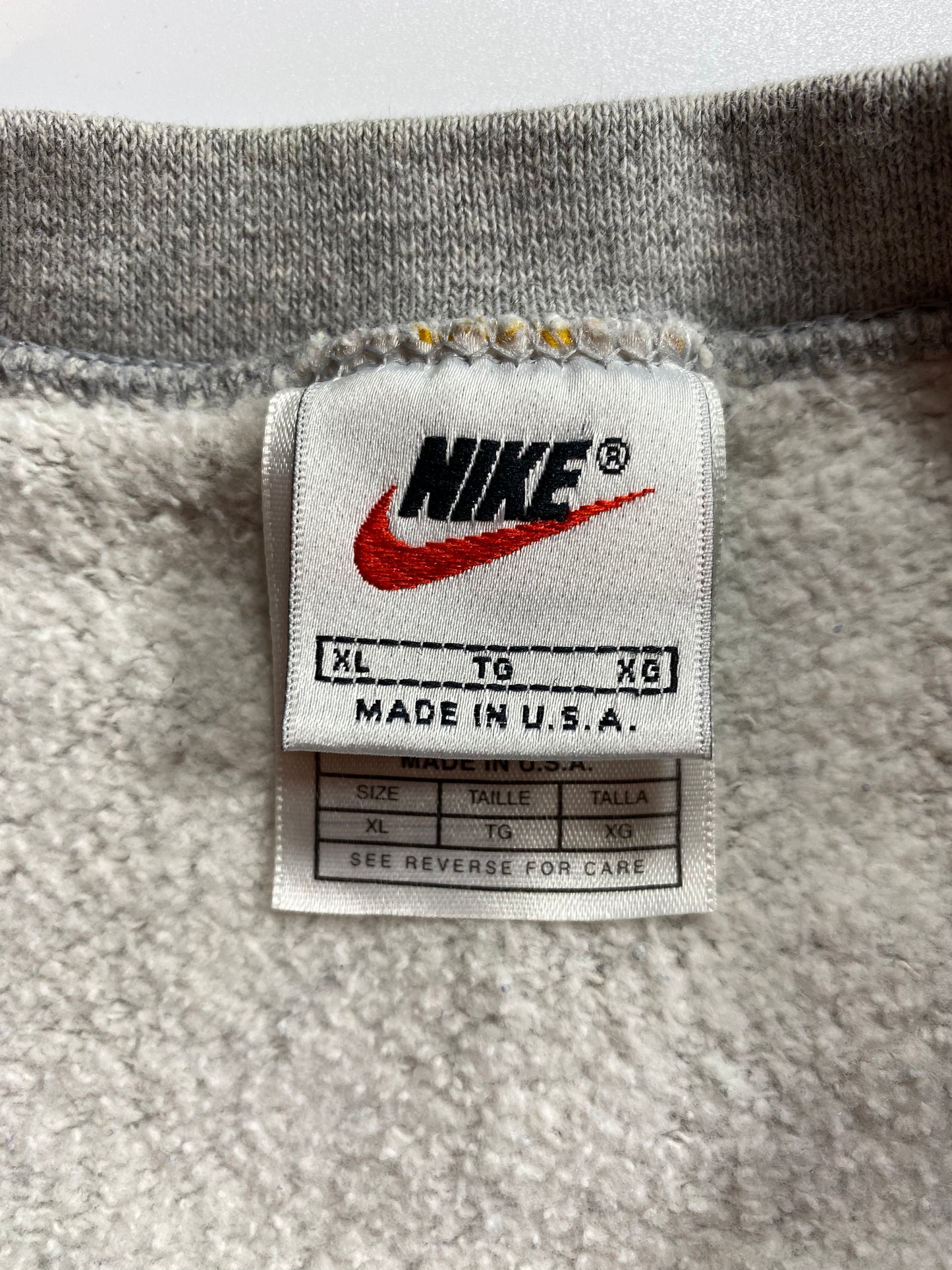 90’s NIKE AIR Made in USA Size XL Vintage Sweat-shirt / 6934
