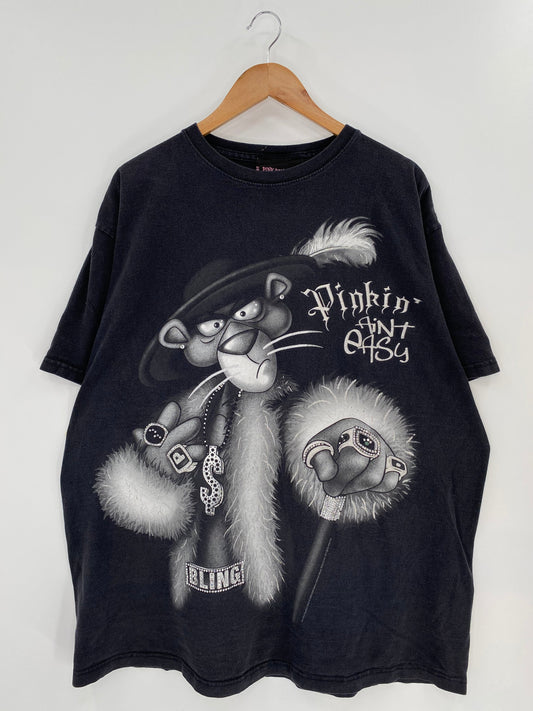 2006 PINK PANTHER Made in USA Size XL Vintage T-shirt / K8599