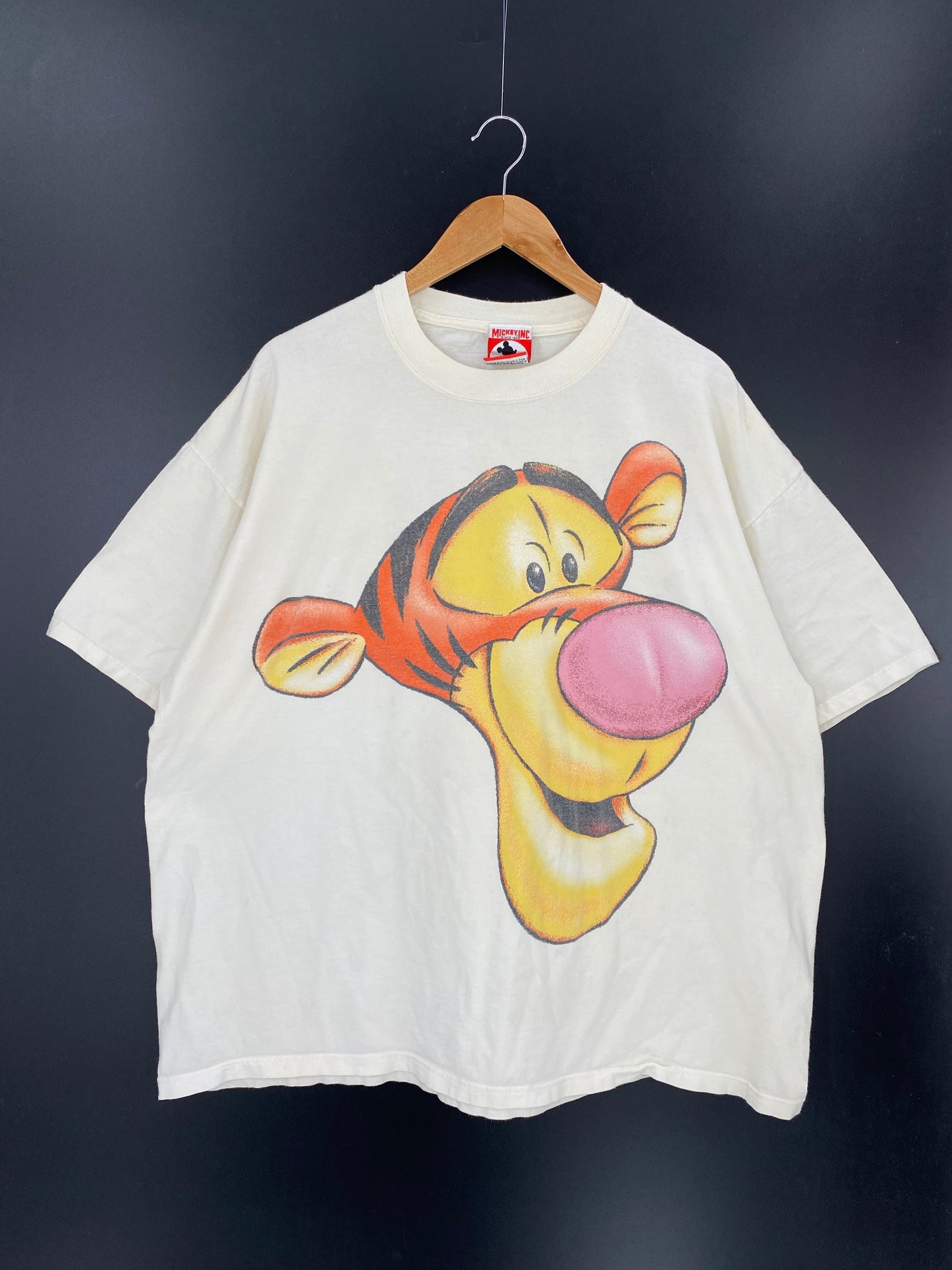 90’s DISNEY TIGGER Made in USA Size XXL Vintage T-Shirt / 8587