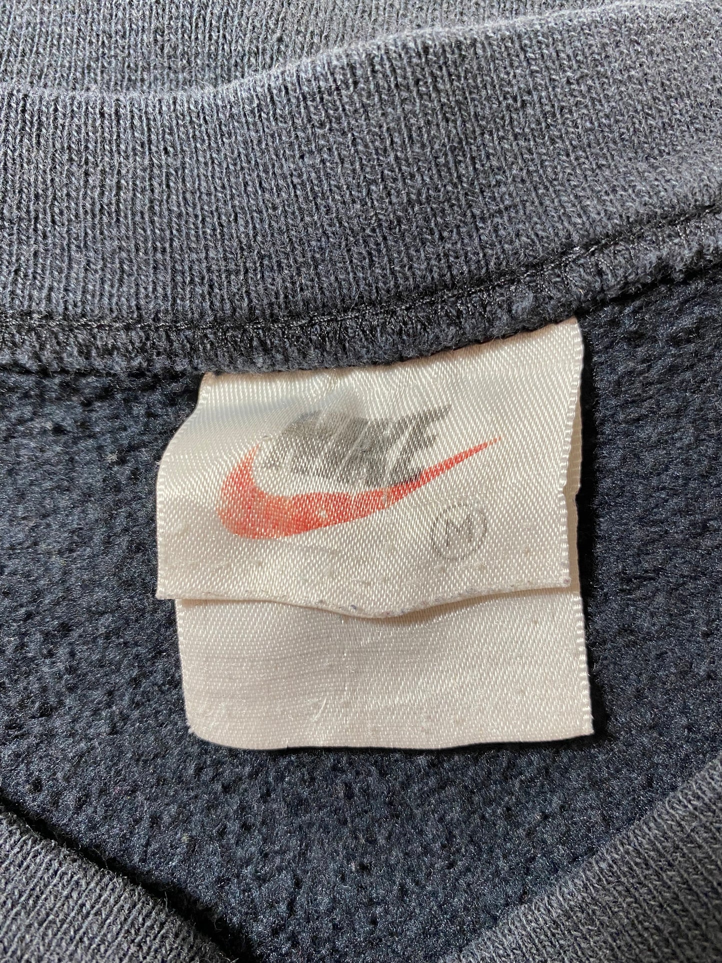 90's NIKE MINI SWOOSH Size M Vintage Sweat-shirt / K2281