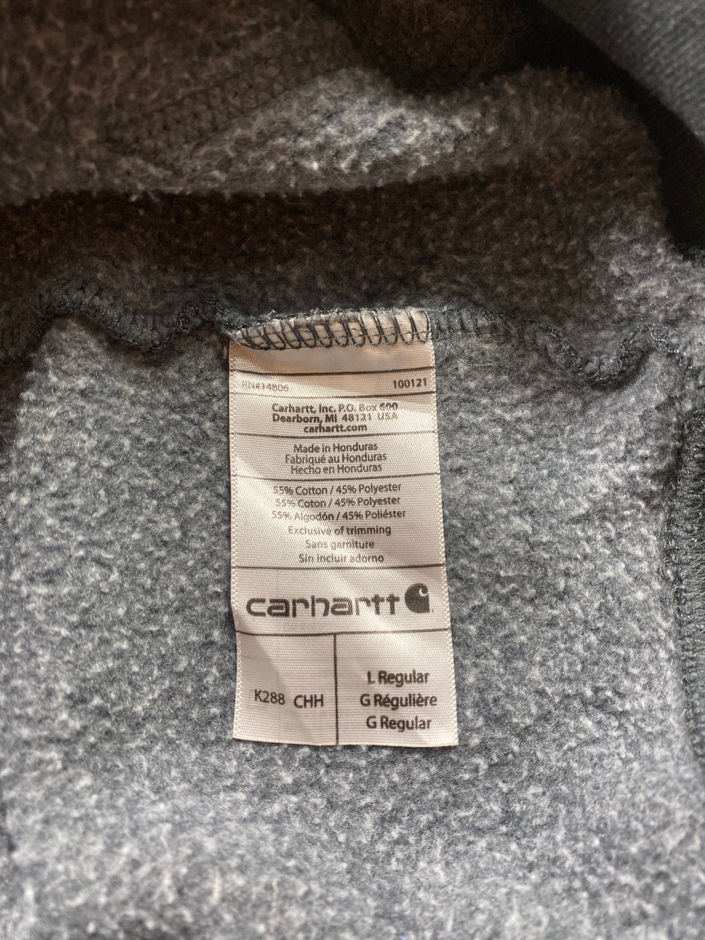 Vintage CARHARTT Size L Hoodie Sweat - Shirts / 5902