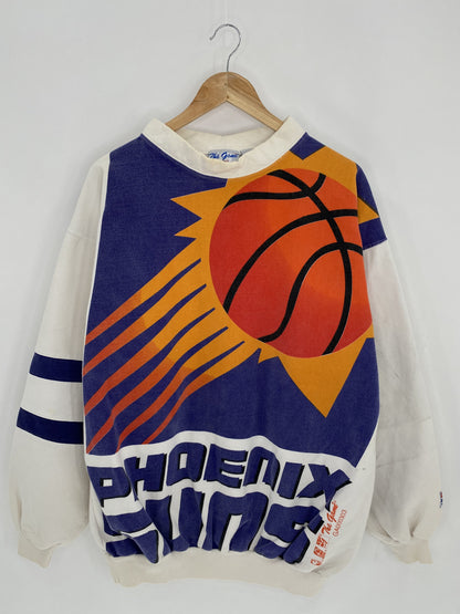 90's Phoenix SUNS Size XL Vintage NBA Sweat-shirt / K5334