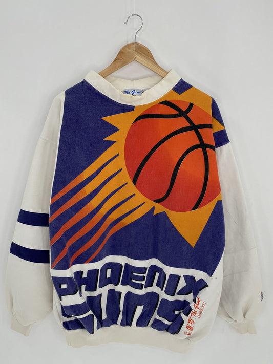 90's Phoenix SUNS Size XL Vintage NBA Sweat-shirt / K5334