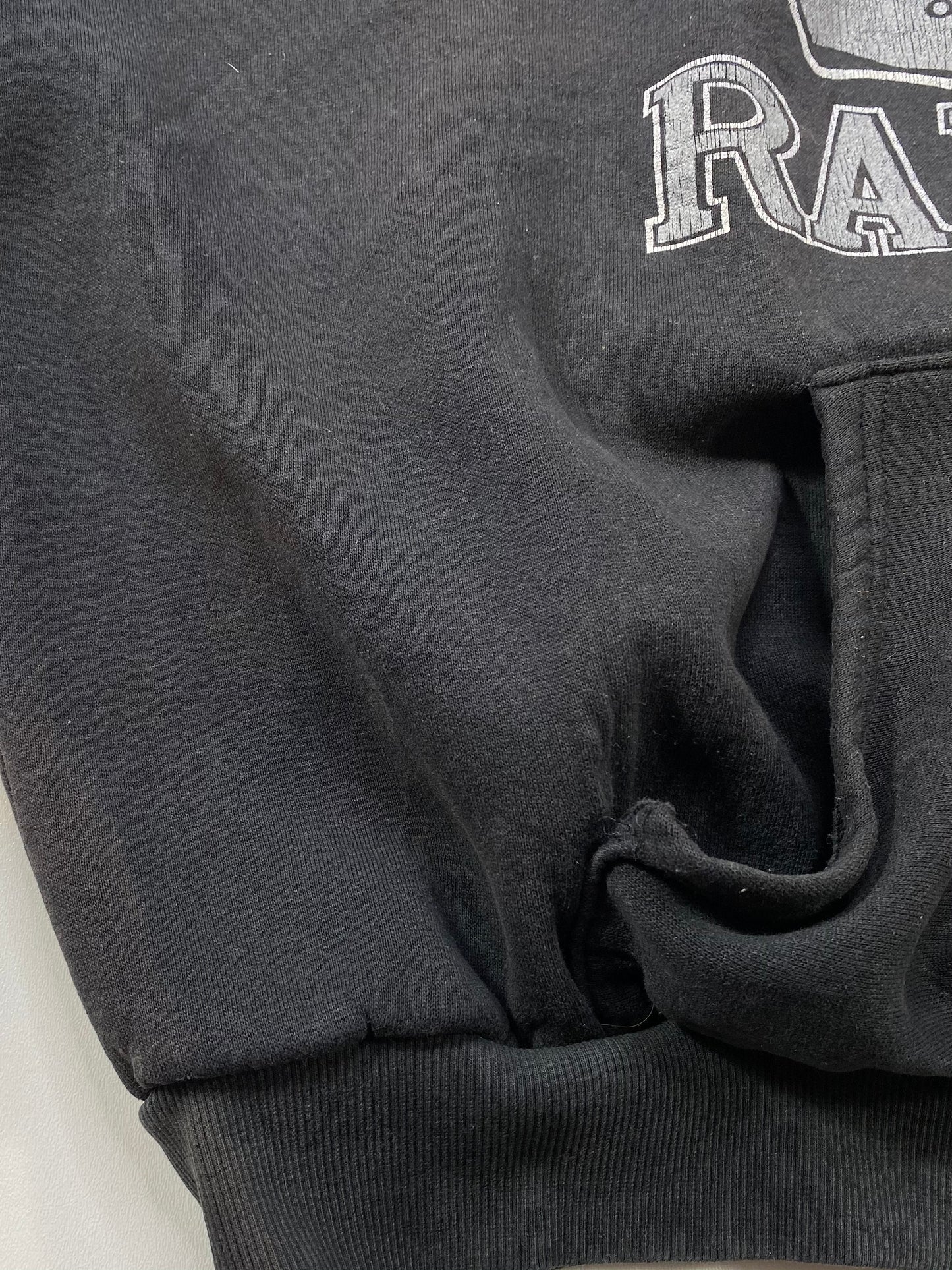 90's OAKLAND RAIDERS Size Approx. L~XL Vintage Hoodie Sweat-shirt / 6360