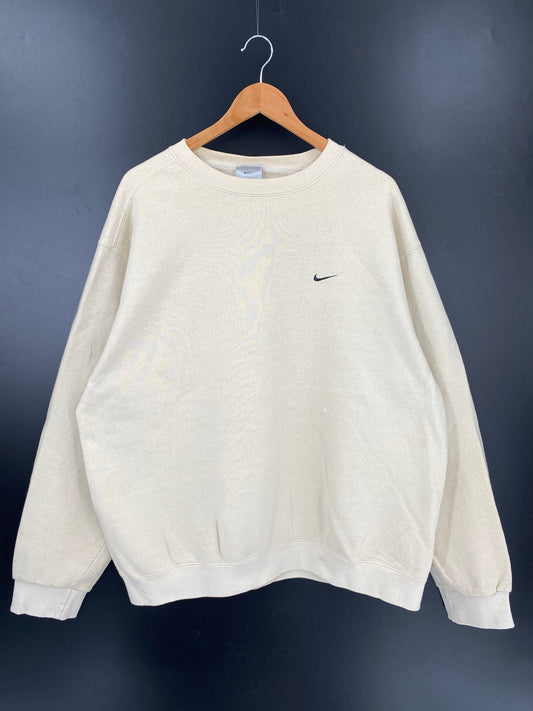 90’s NIKE MINI SWOOSH MADE IN USA Size XL Vintage Sweat-shirt / K2308