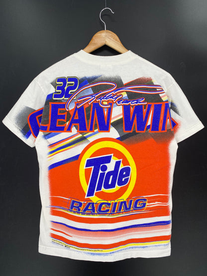 2002 TIDE RICKY CRAVEN Size M Vintage Racing T-Shirt / 7752