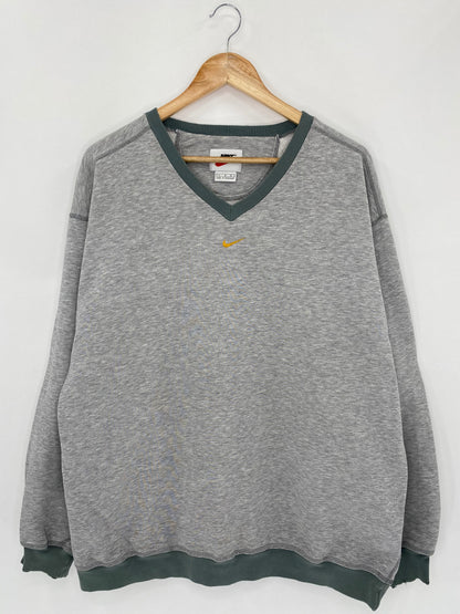 90’s NIKE Center Swoosh Size L Vintage Sweat-Shirt / 5669