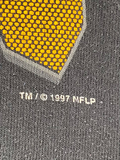 1997 PITTSBURGH STEELERS Made in USA Size L Vintage NFL Sweat-Shirts / 8553