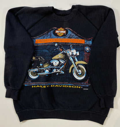 80's HARLEY DAVIDSON Size Approx. L Vintage Sweat-shirt / 6145