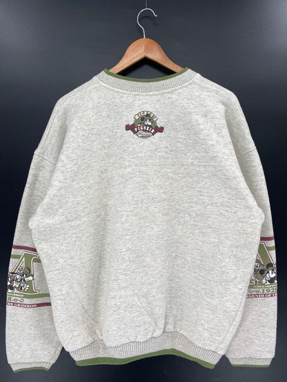 00' DISNEY MICKEY Size No tag (Approx.XL) Vintage Sweat-shirt / A4733