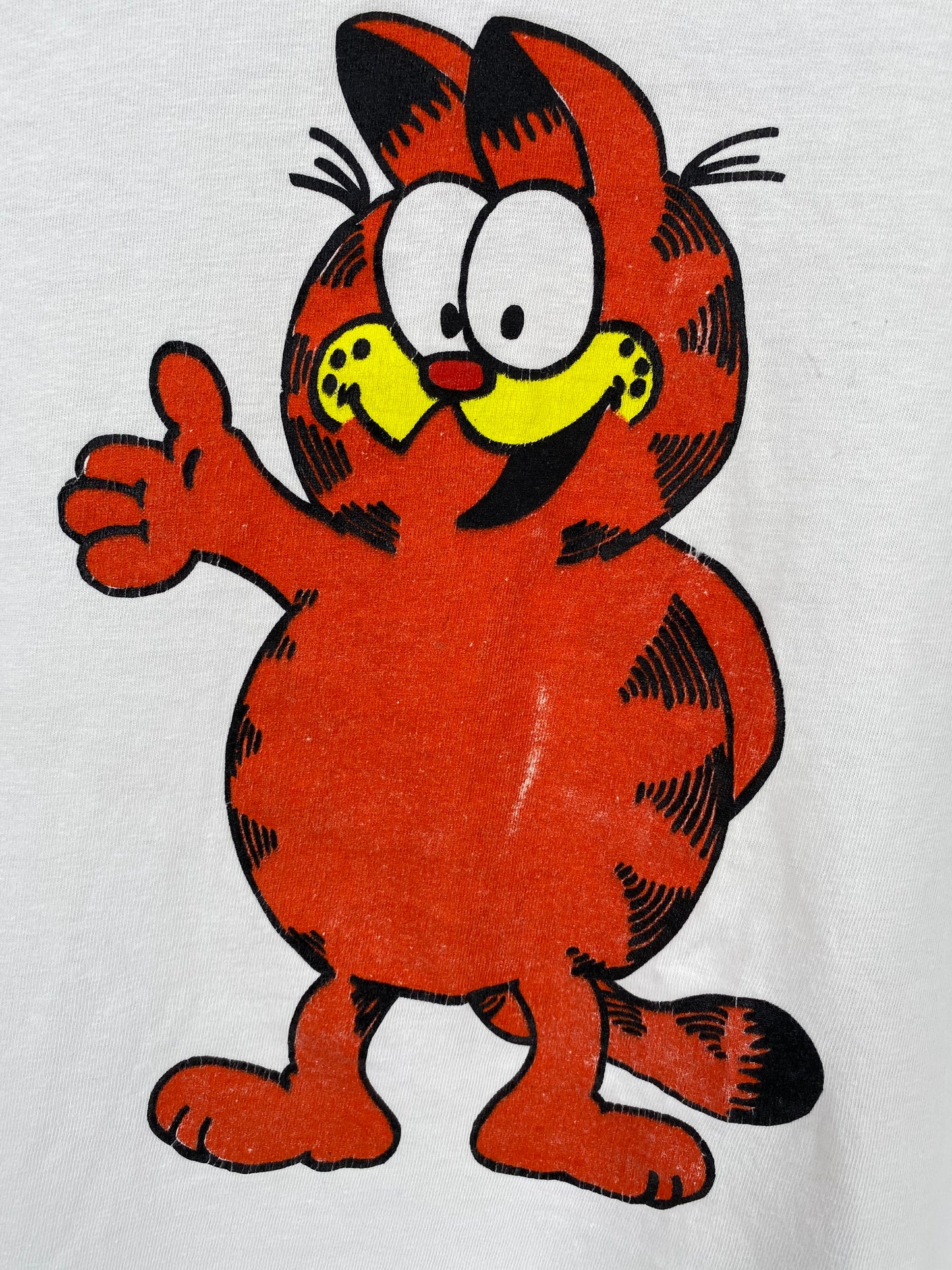 80’s GARFIELD MADE IN USA Size XL Vintage T-Shirts / K1490