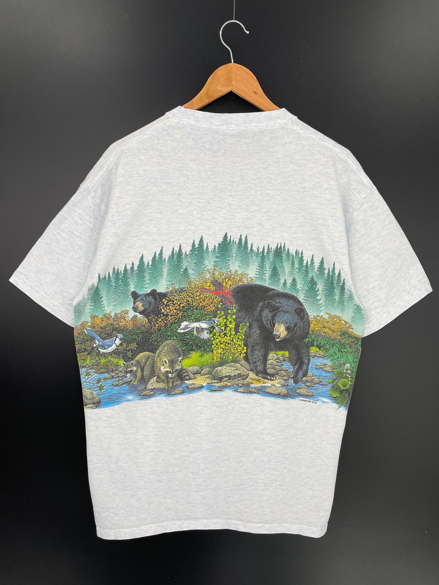 90’s ANIMAL Made in USA Size XL Vintage T-Shirt / K877