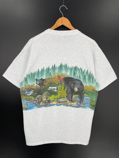 90’s ANIMAL Made in USA Size XL Vintage T-Shirt / K877