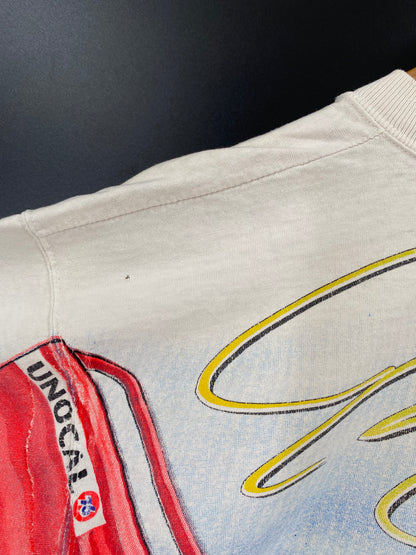 1996' NASCAR JEFF GORDON Made in USA Size L Vintage Racing T-Shirt / K2662